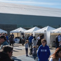 Reunion Row tents